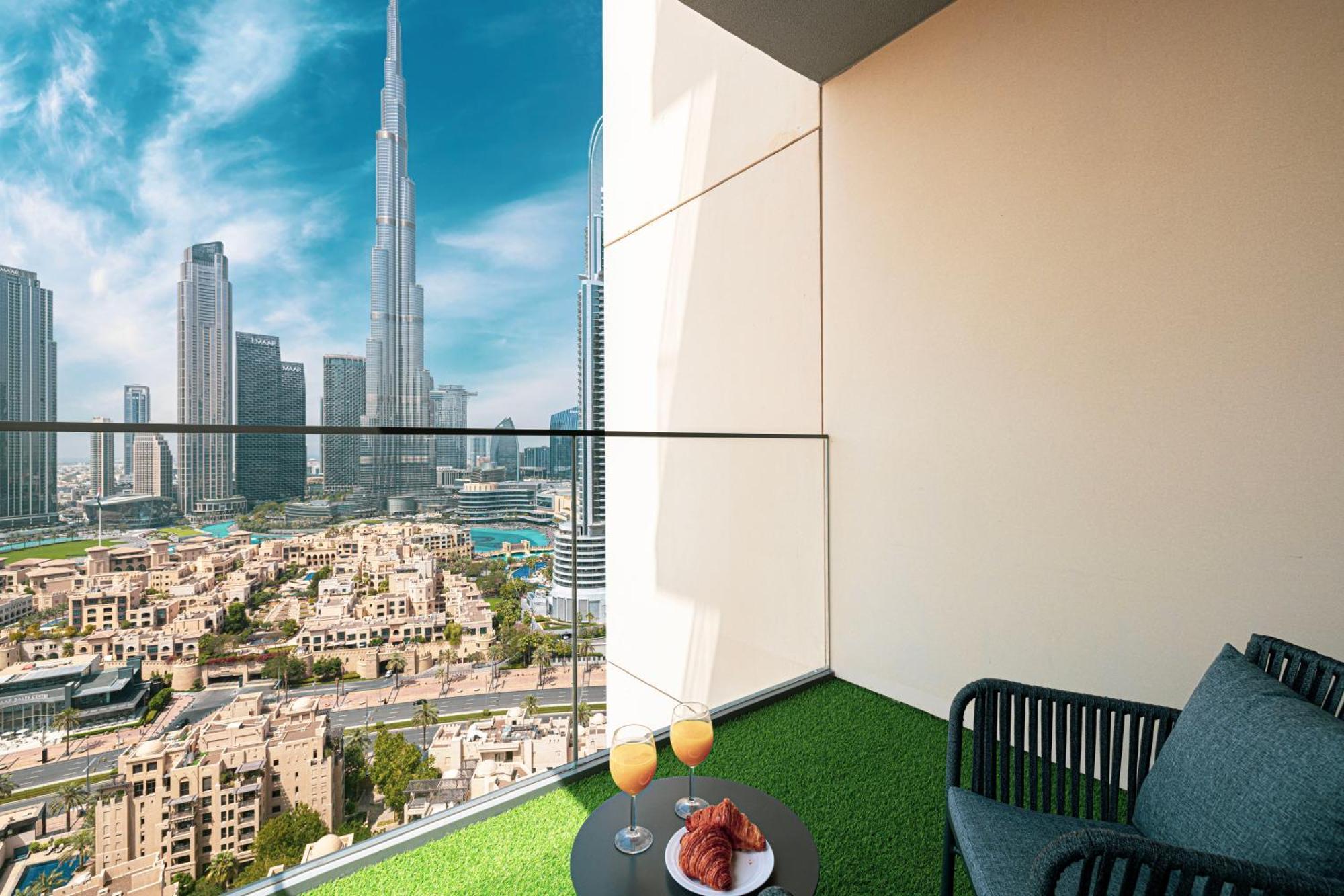 Smartstay At Burj Royale - Full Burj Khalifa View - Brand New Luxury Apartments Dubaj Zewnętrze zdjęcie