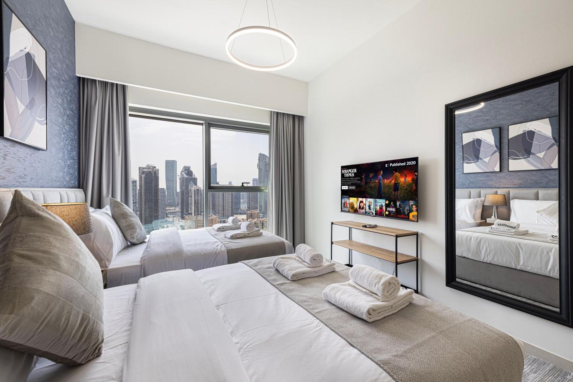Smartstay At Burj Royale - Full Burj Khalifa View - Brand New Luxury Apartments Dubaj Zewnętrze zdjęcie