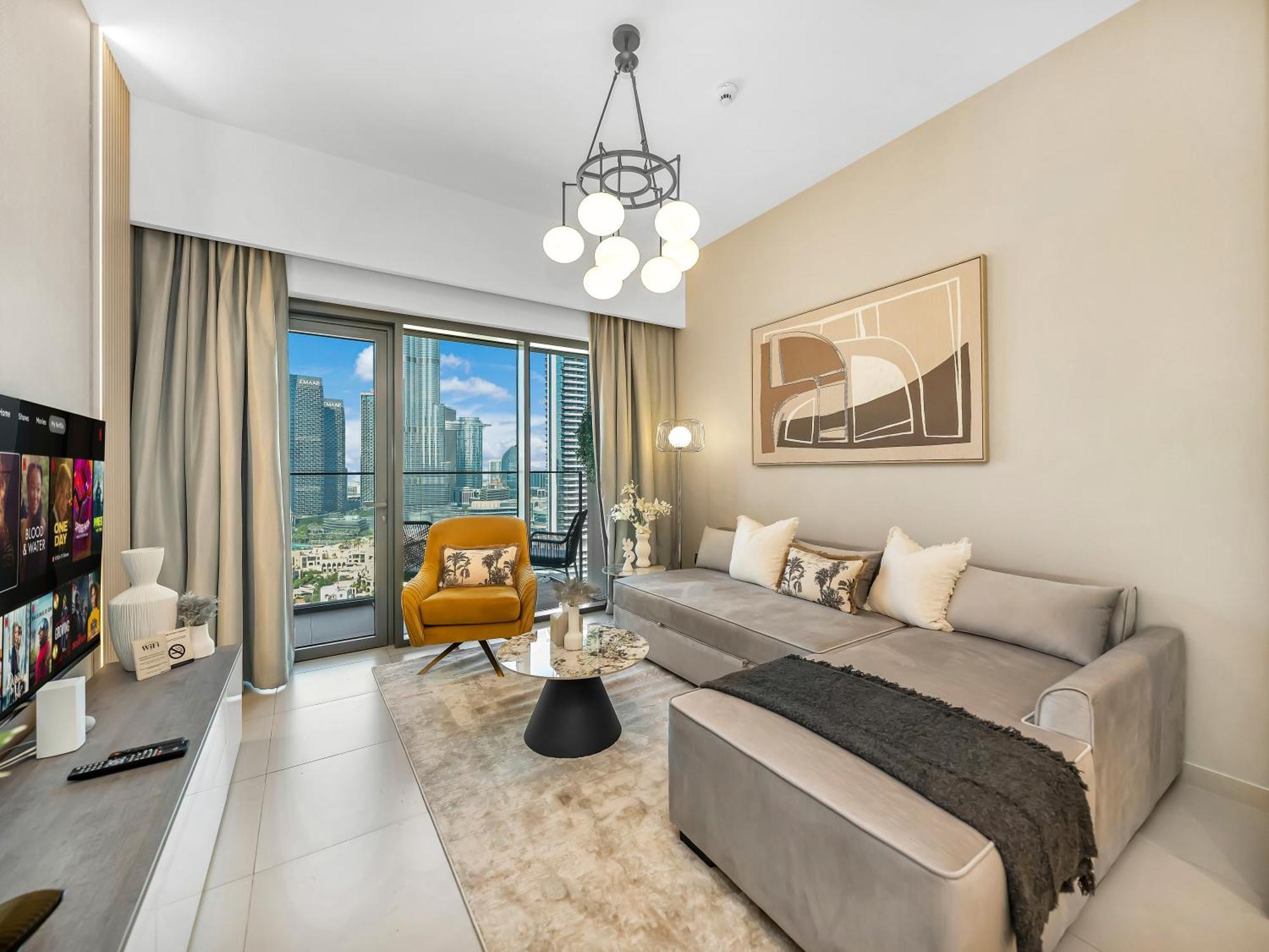 Smartstay At Burj Royale - Full Burj Khalifa View - Brand New Luxury Apartments Dubaj Zewnętrze zdjęcie
